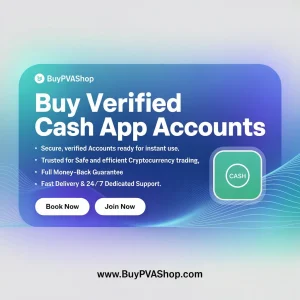 Buy Verified Cash App Accounts — Secure, Fast & Fully Verified Accounts from BuyPvaShop